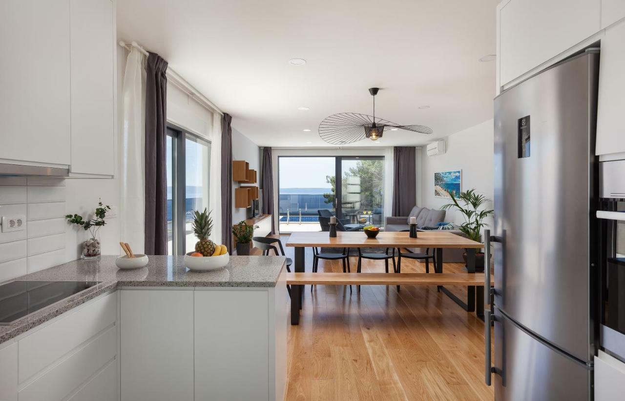 Villa Mira With Fantastic Sea View Makarska Ngoại thất bức ảnh