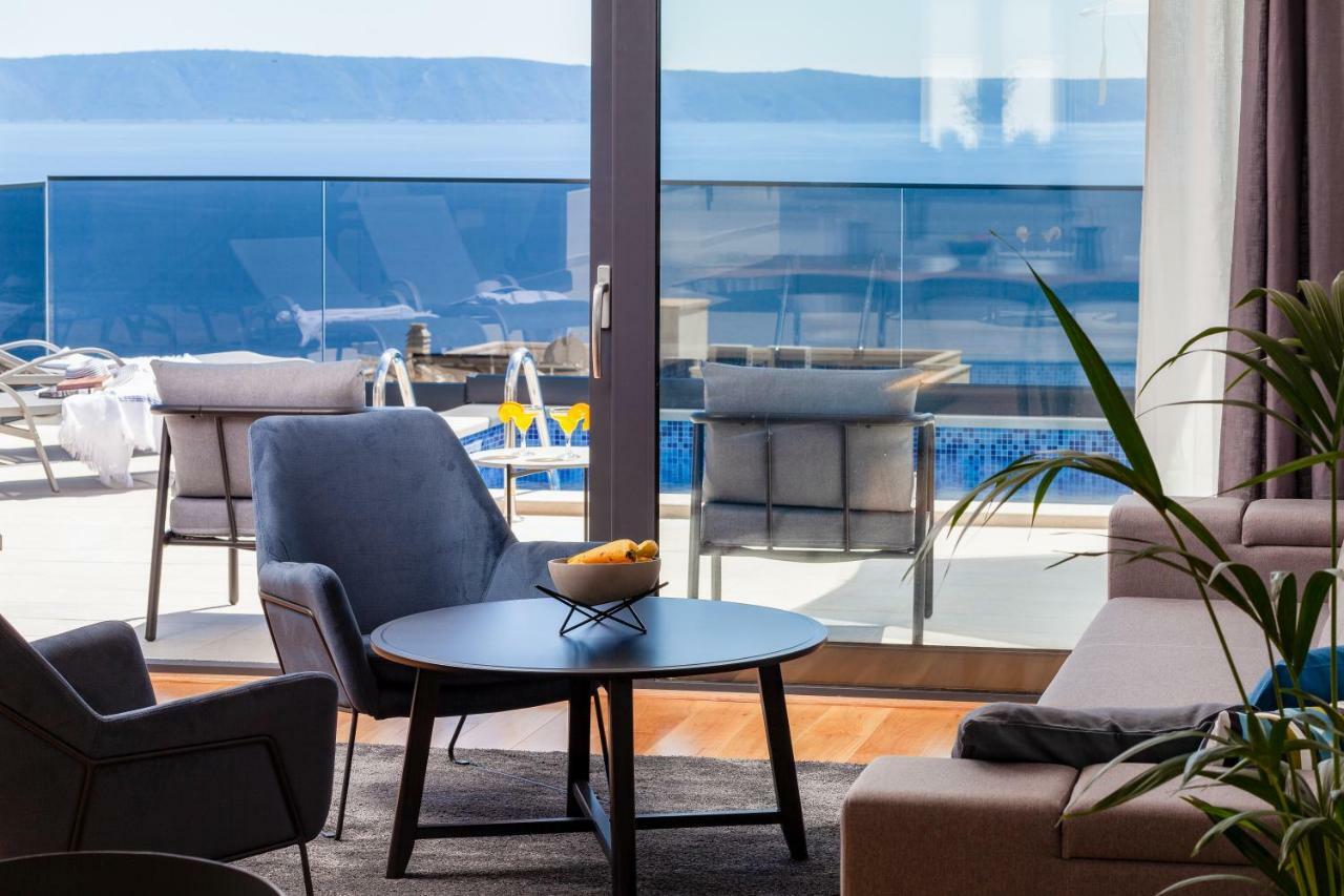 Villa Mira With Fantastic Sea View Makarska Ngoại thất bức ảnh