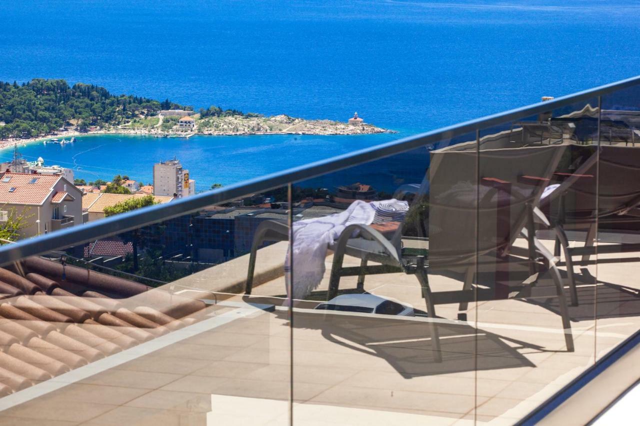 Villa Mira With Fantastic Sea View Makarska Ngoại thất bức ảnh